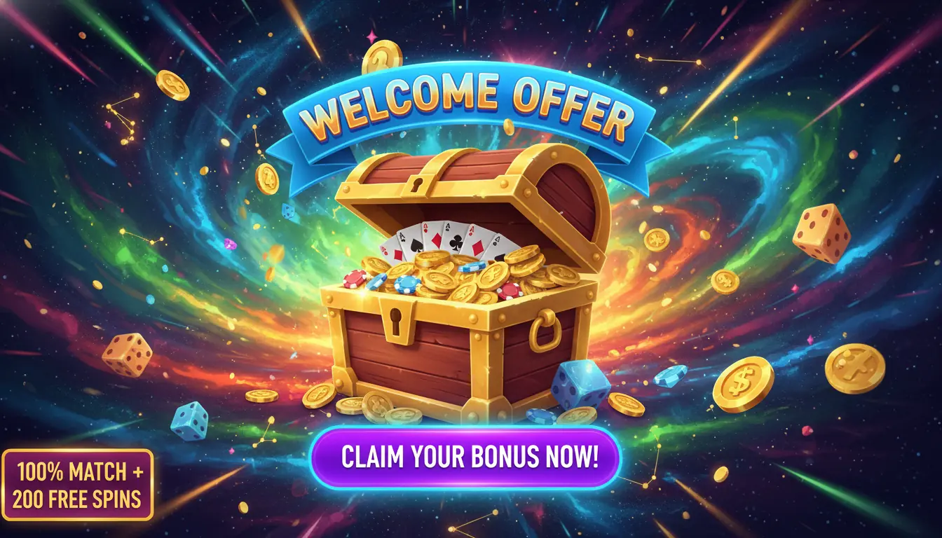 Captain Jack welcome offer